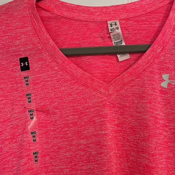 Women’s Under Armor V-Neck Short Sleeve - Picture 2 of 3